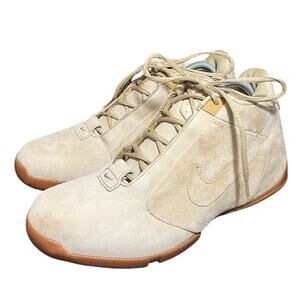 Vintage Rare Nike SB Zoom URL High Beige Suede Skate Shoes Men's‎ 2003 Size 10.5